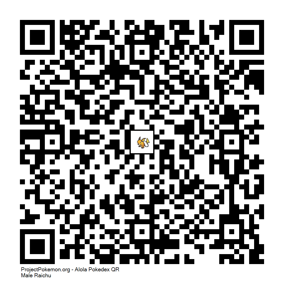 Cdigo QR de Raichu